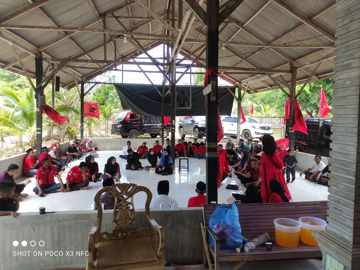 DPC PDIP Aceh Timur Gelar Silahturahmi Sekaligus Konsolidasi Rutin Bersama Pengurus dan Para Caleg