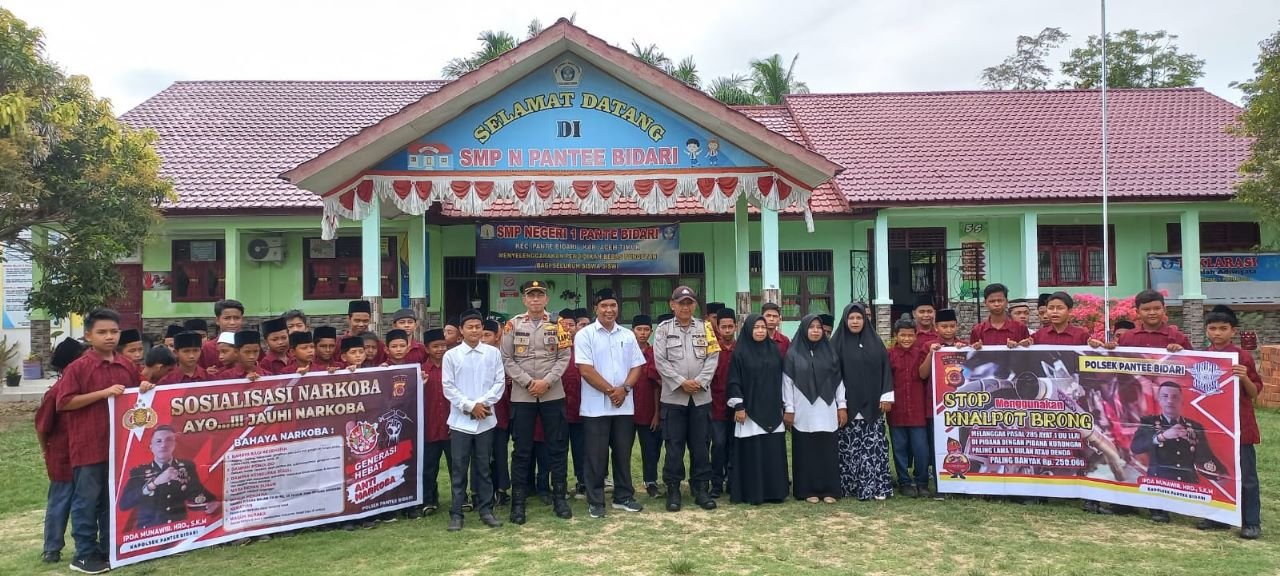 Saweu Sikula, Kapolsek Pantee Bidari Ajak Pelajar Jadi Agen Perubahan