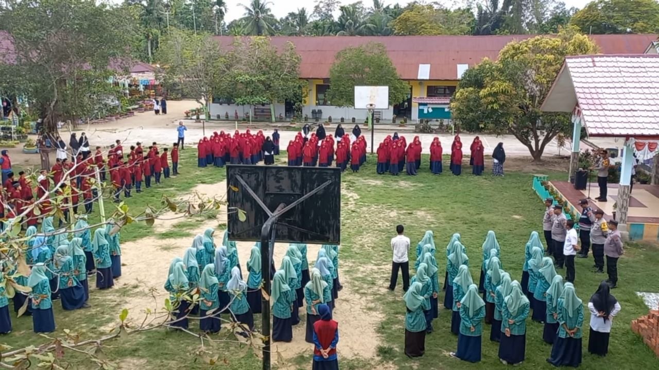 Saweu Sikula, Kapolsek Pantee Bidari Ajak Pelajar Jadi Agen Perubahan
