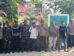 Melalui Media Spanduk, Upaya Polsek Julok Polres Aceh Timur Dalam Cegah Karhutla