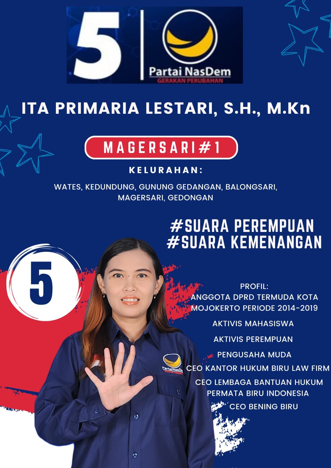 Ita Primaria Lestari Serahkan Bantuan Kursi Roda di Kelurahan Wates Kota Mojokerto