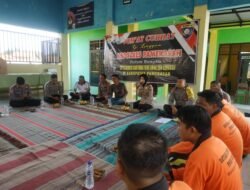 Polres Pamekasan Bahas Etle dan Pencegahan Narkoba di Jumat Curhat