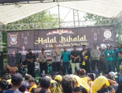 Polisi RW Hadir, Halal Bi Halal PSH Winongo Ponorogo Berjalan Tertib dan Aman
