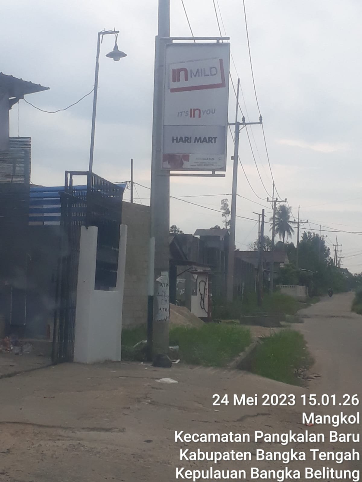 Toko Hari Mart di Bangka Tengah Jual Rokok Ilegal