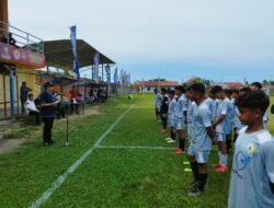 Medcoenergi Dan PSS Sleman Latih Talenta Muda Sepak Bola Di Aceh Timur