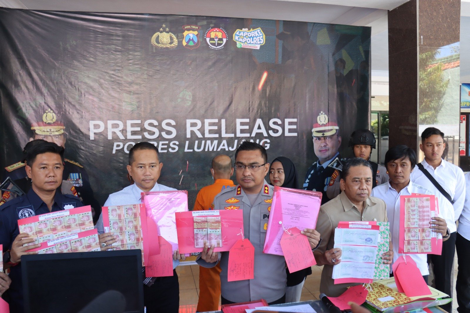 Polisi Tetapkan Kades dan Perangkat Desa di Lumajang Jadi Tersangka Pungli Akte Tanah
