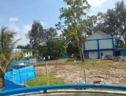 Proyek pembangunan gedung kuliah Polman dengan anggaran lumayan besar baru mencapai 17% dalam pengerjaan.