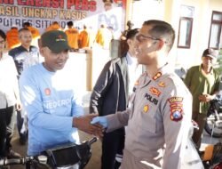 Tak Percuma Lapor Polisi, Kapolres Situbondo Serahkan 3 Unit Motor Hasil Ungkap Curanmor Kepada Pemiliknya
