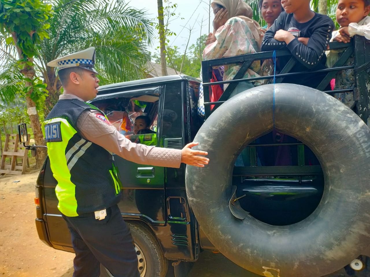 Polres Aceh Timur Antisipasi Kemacetan Libur Panjang