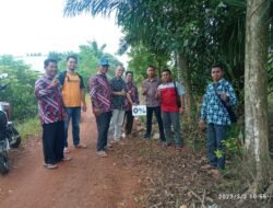 Melalui Dana Desa, Pemdes Sidomulyo Membangun Jalan usaha Tani Demi Kesejahteraan Masyarakat
