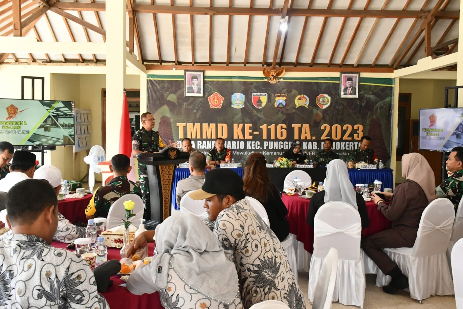Tim Wasev Mabesad, Apresiasi TMMD Reguler Ke–116 Kodim 0815/Mojokerto