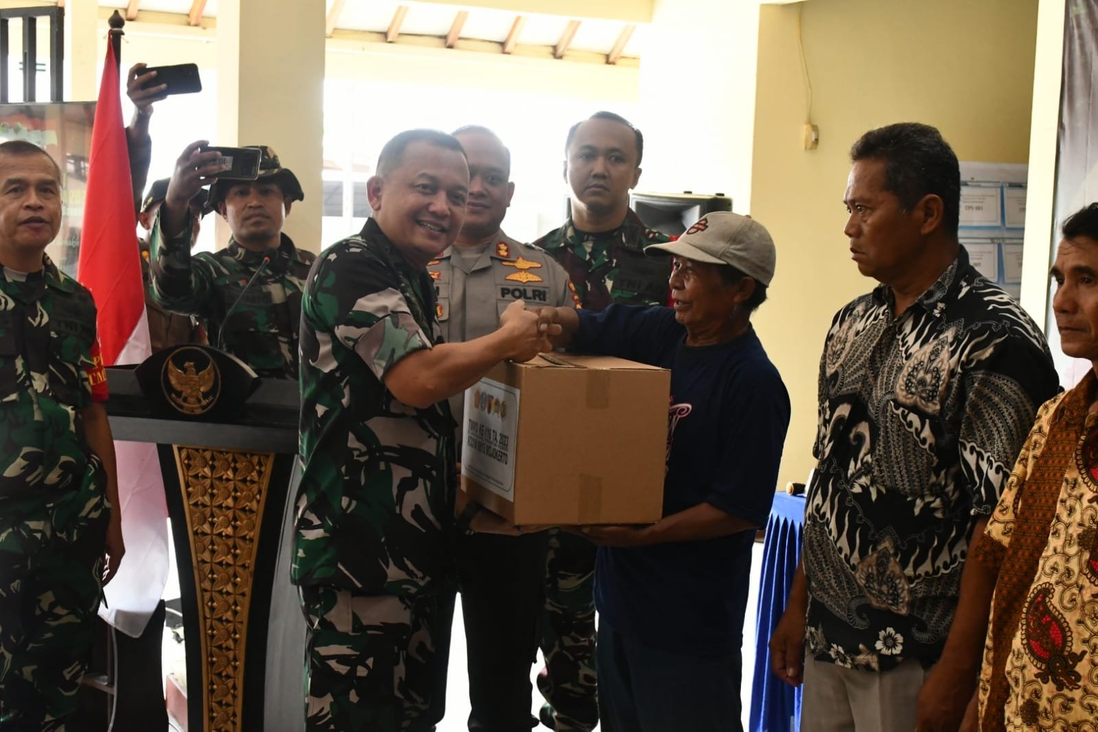Tim Wasev Mabesad, Apresiasi TMMD Reguler Ke–116 Kodim 0815/Mojokerto