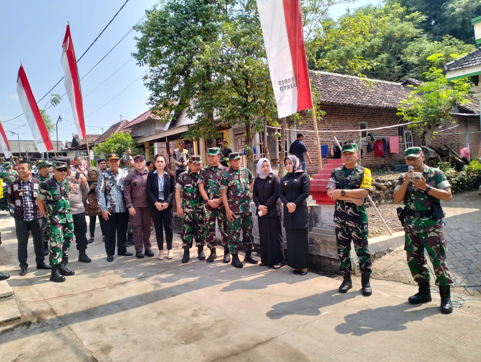 Tim Wasev Mabesad, Apresiasi TMMD Reguler Ke–116 Kodim 0815/Mojokerto