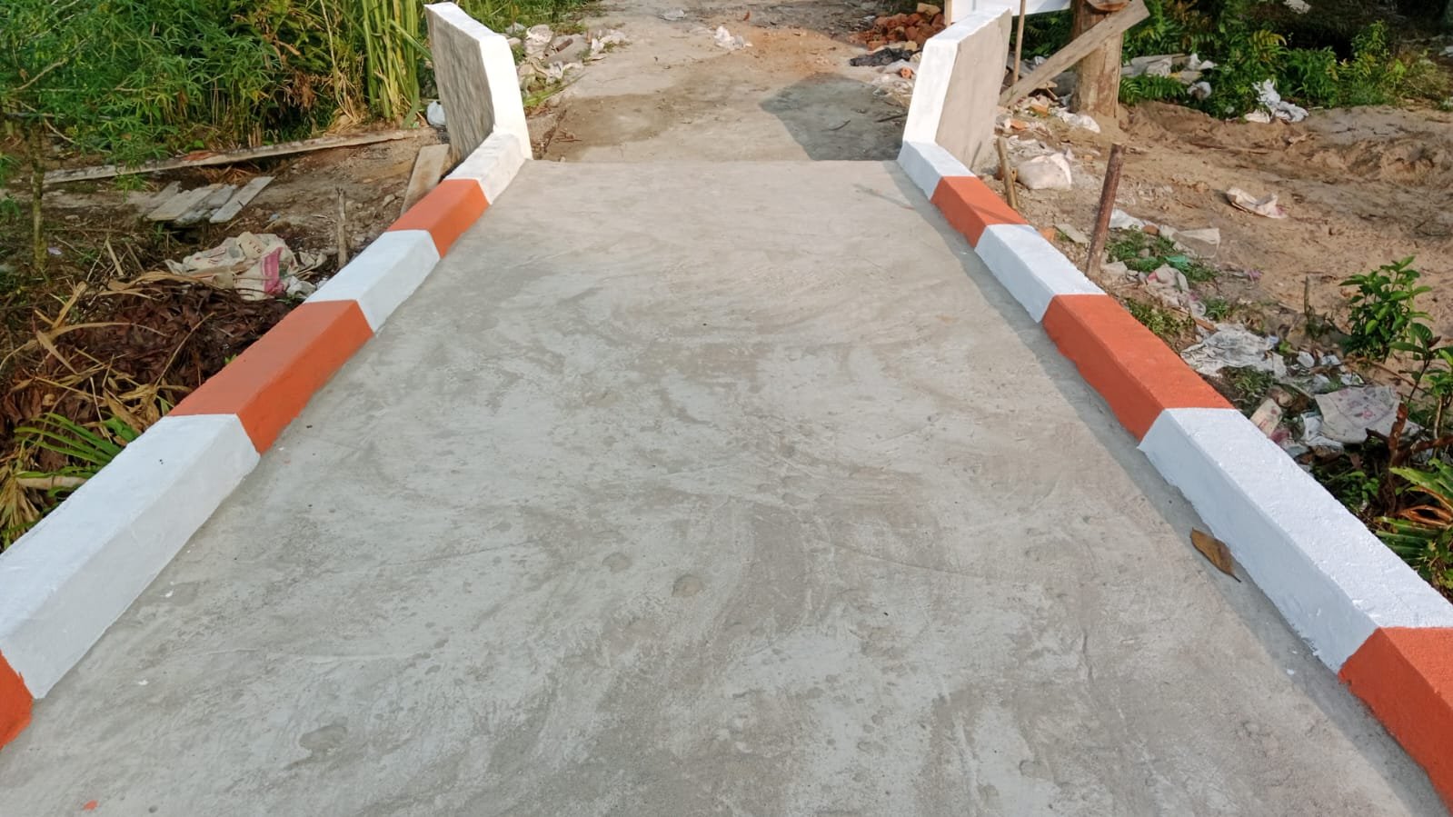 Masyarakat Desa Sumber Mulya Sambut Baik Pembangunan Jembatan Penghubung Dusun 5
