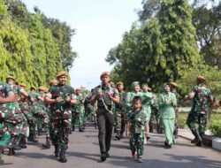 Wadanyon Arhanud 8/MBC Berganti