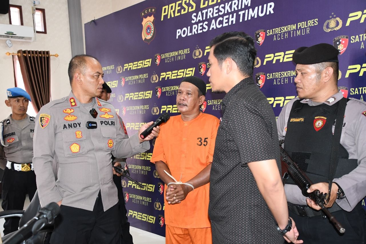Polres Aceh Timur Tahan Pelaku Penipuan Klaim Bisa Luluskan PPS