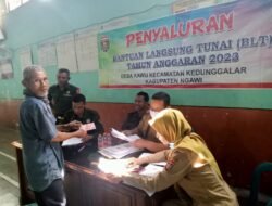 Pulihkan Ekonomi , DPMD Salurkan BLT DD di Desa Kawu, Kecamatan Kedunggalar, Kab. Ngawi