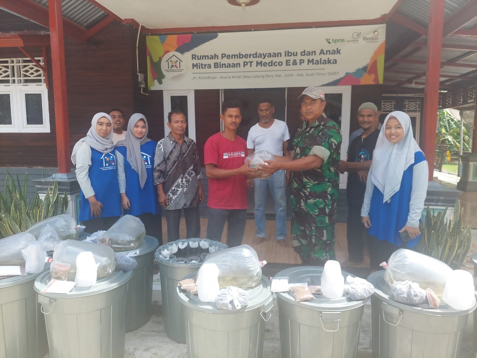 Medco E&P Gelar Penanaman pohon Unggulan Dan Diskusi Di SMA 1 Indra Makmur