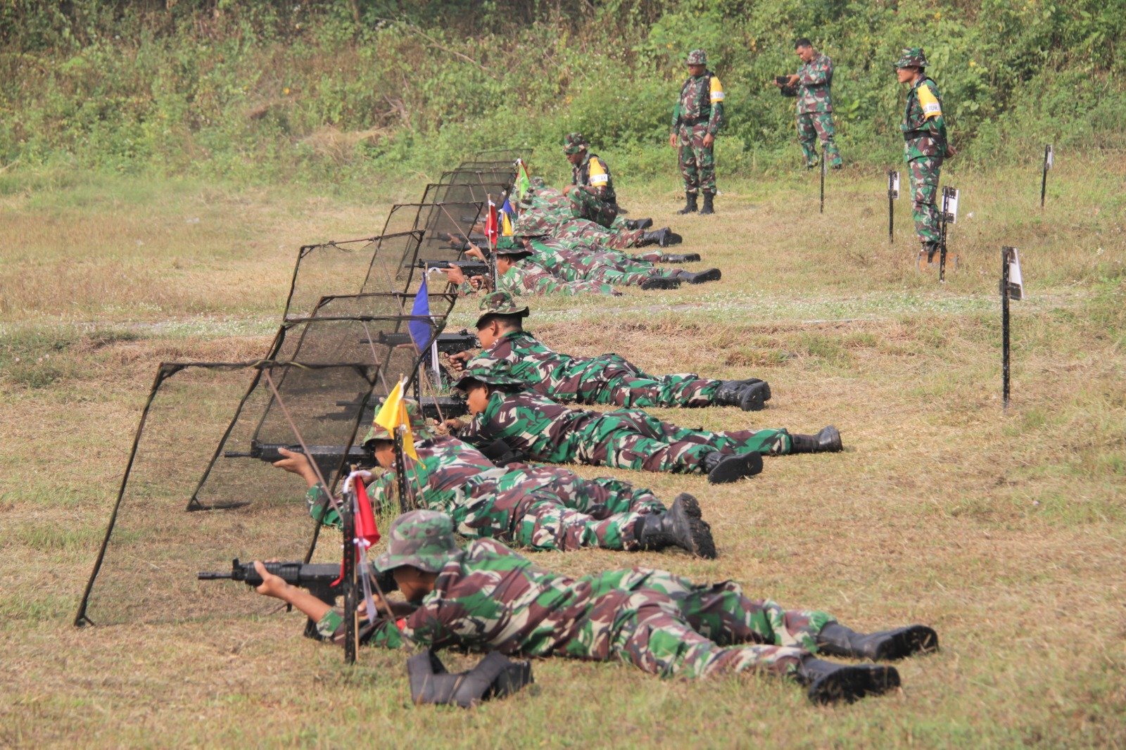 Permahir Kemampuan, Kodim 0815/Mojokerto Gelar Latihan Menembak