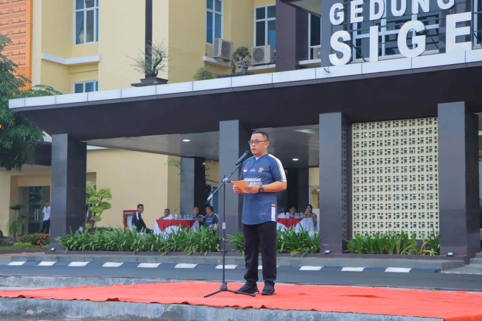 Kapolda Lampung Buka Turnamen Mini Soccer Kapolda Cup II tahun 2023