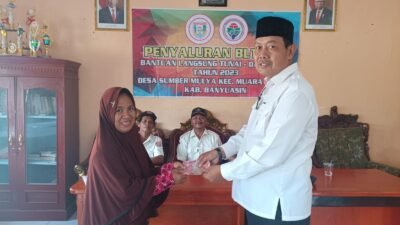 Pemdes Sumber mulya tuntaskan penyaluran BLT Dana Desa Triwulan II