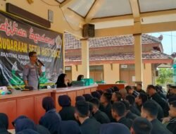Polres Ngawi Libatkan 398 Calon Warga PSHT Ranting Kasreman Menjadi Kader Kamtibmas