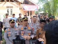 Polres Aceh Timur Bangun Rumah Warga Banda Alam di Hari Bhayangkara ke 77