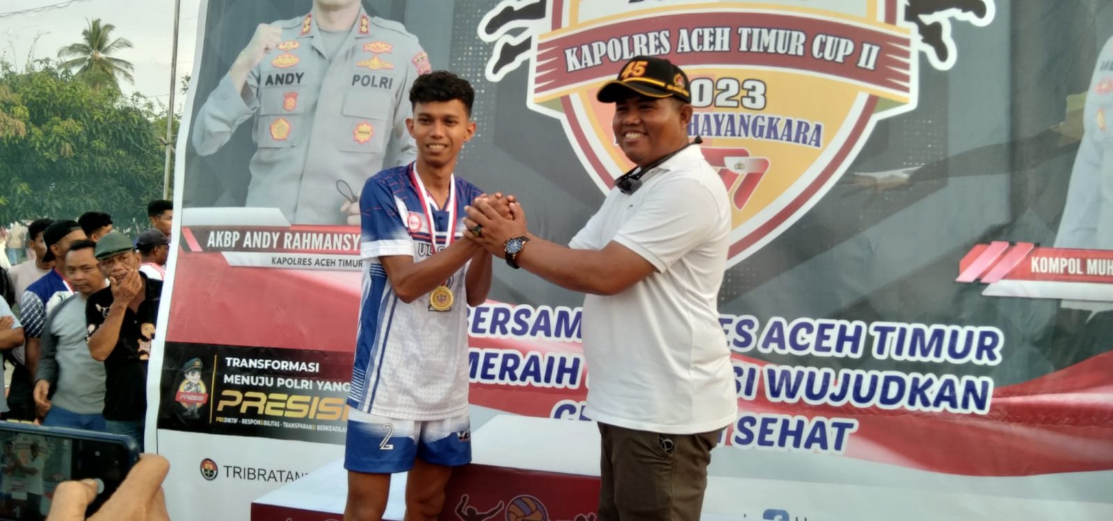 Akhirnya Ketua PBVSI Aceh Singkil Dan Ketua PBVSI Aceh timur Menang Telak 3,0Piala Kapolres Cup II