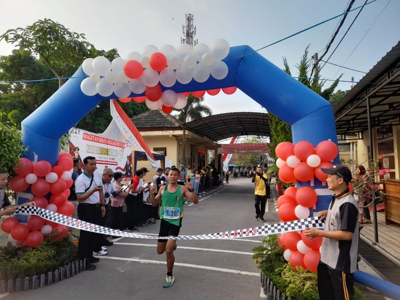 Prajurit Sriti Juarai Bhayangkara Magetan Run