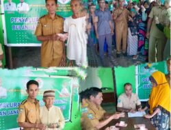 Pemdes Goro-Goro Kembali Salurkan BLT tahap ll 2023, Kades Harap Gunakan Seperlunya