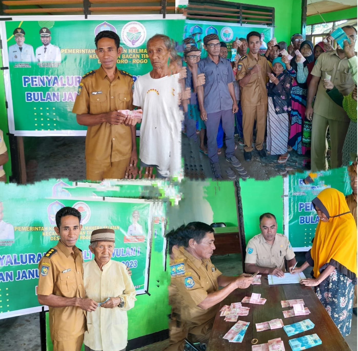 Pemdes Goro-Goro Kembali Salurkan BLT tahap ll 2023, Kades Harap Gunakan Seperlunya