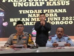 Polres Ponorogo Berhasil Menggagalkan Penyeludupan Sabu ke Rutan
