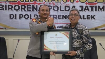 Berbekal Inovasi Pelayanan Polres Trenggalek Raih Predikat Sangat Baik dari Kemenpan RB