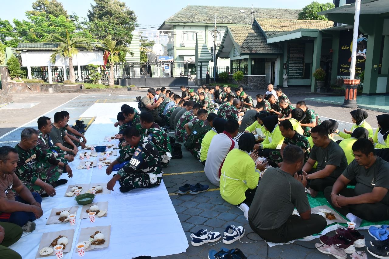 Jum'at Berkah, Dandim 0815/Mojokerto : Ucapan Adalah Doa