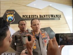Polresta Banyuwangi Himbau Pengguna Jalan Lewat Jalur Selatan Hindari Macet Antrean Pelabuhan Ketapang