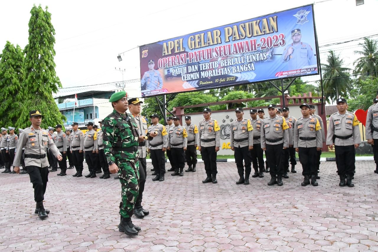 Mulai Hari ini Polres Aceh Timur Gelar Operasi Patuh Seulawah, Ini 8 Sasaran Pelanggaran yang Diincar