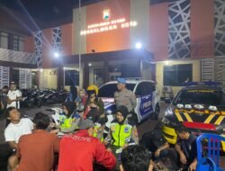 Polres Probolinggo Kota Amankan Puluhan Motor Berknalpot Brong Tindaklanjuti Keluhan Masyarakat