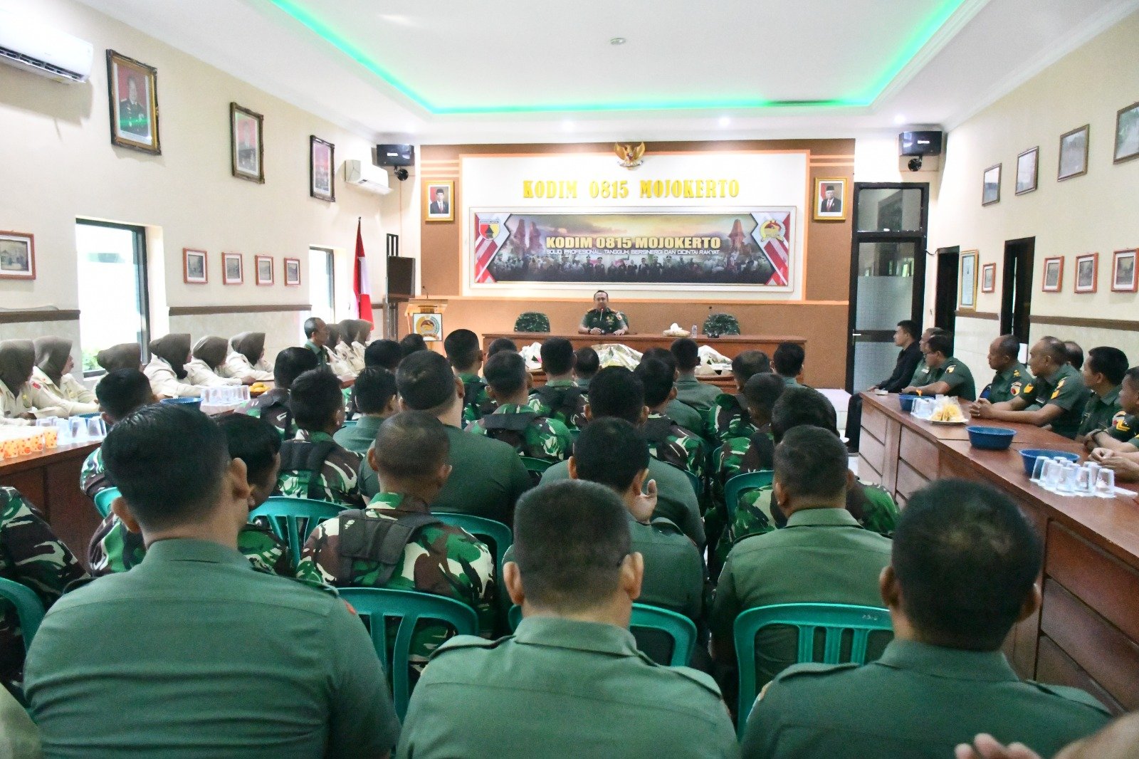 Rehab Markas, Kodim 0815/Mojokerto Gelar Syukuran