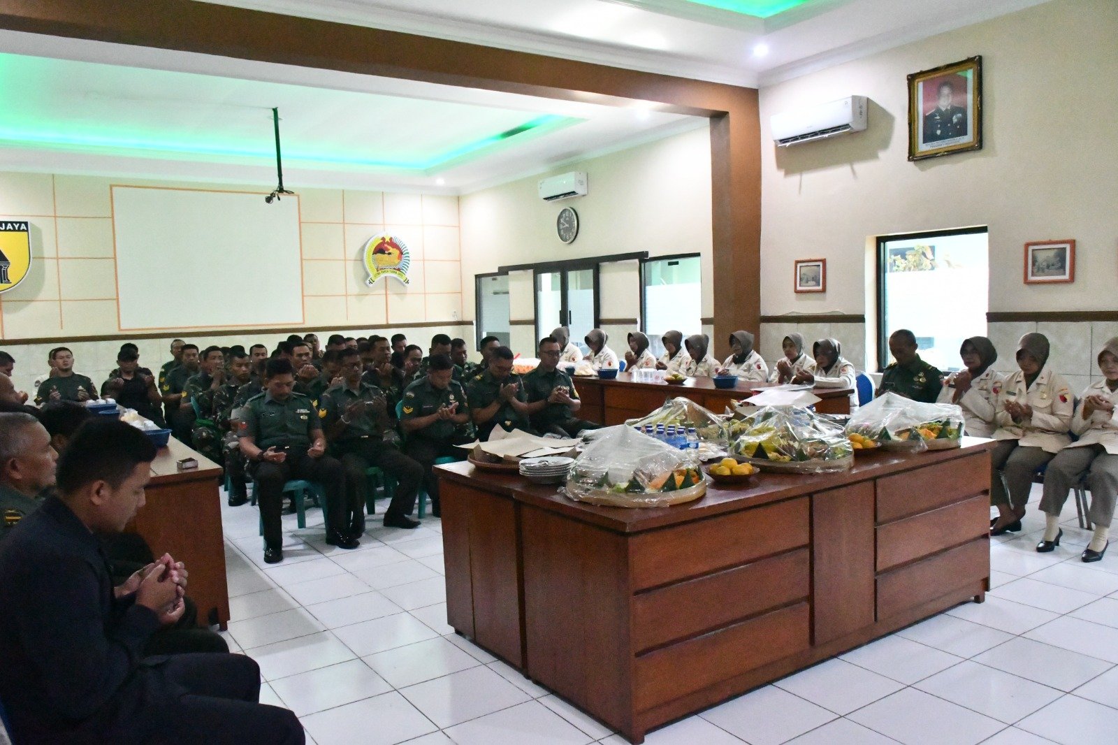 Rehab Markas, Kodim 0815/Mojokerto Gelar Syukuran