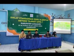 Tilawati Cab. Lumajang Gelar Diklat Standarisasi Guru Al-Quran Metode Tilawati Level 1