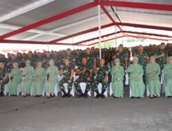 Dandim Mojokerto Bersama Forkopimda Dampingi Danrem 082/CPYJ Sambut Kunjungan Pangdam V/Brawijaya