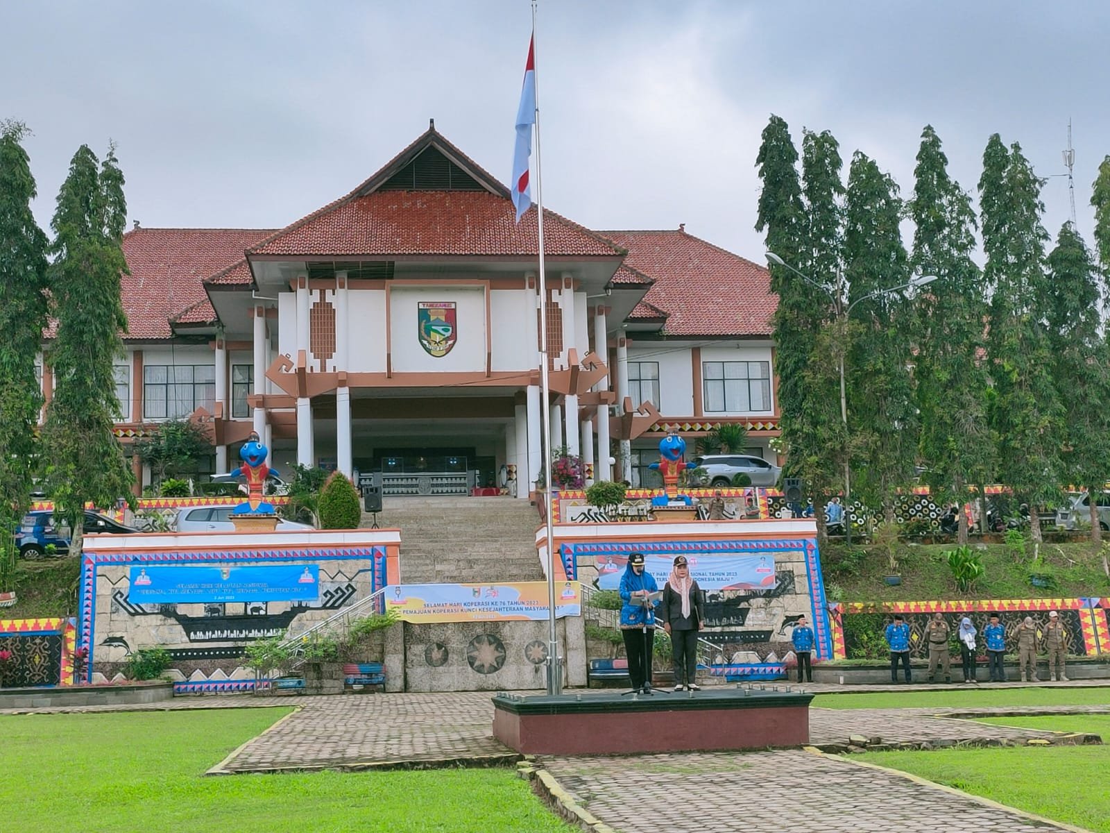 Bupati Tanggamus Pimpin Tiga Hari Besar Sekaligus Di Tahun 2023