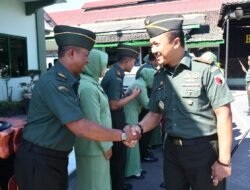 Alih Tugas Perwira, Dandim 0815 : Emban Tugas Dengan Dedikasi, Disiplin Tinggi Sebagai Prajurit TNI