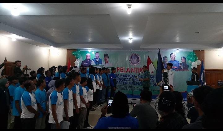Sambutan Dewan Kehormatan BMS HAL-SEL, Pelantikan Pengurus Kecamatan Se-Kabupaten Halmahera Selatan