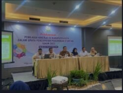 PLT Sekda Memaparkan Hasil Kinerja 8 Aksi Konvergensi Stunting Kab Aceh timur