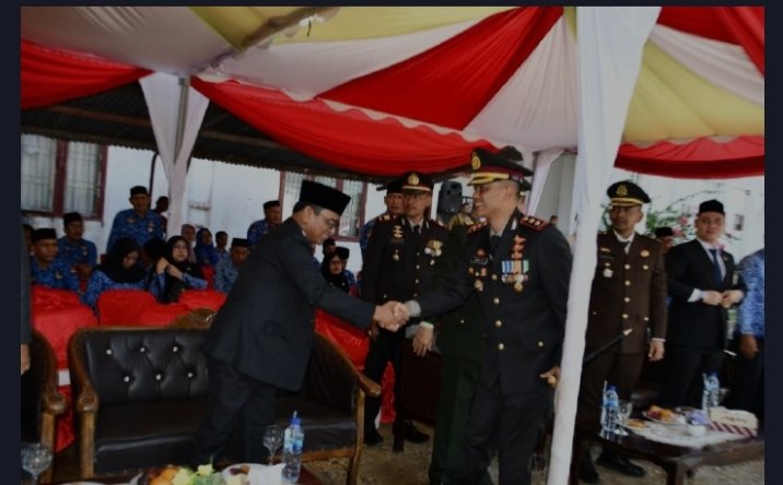 Upacara Hari Lahir Pancasila di Aceh timur Khidmat