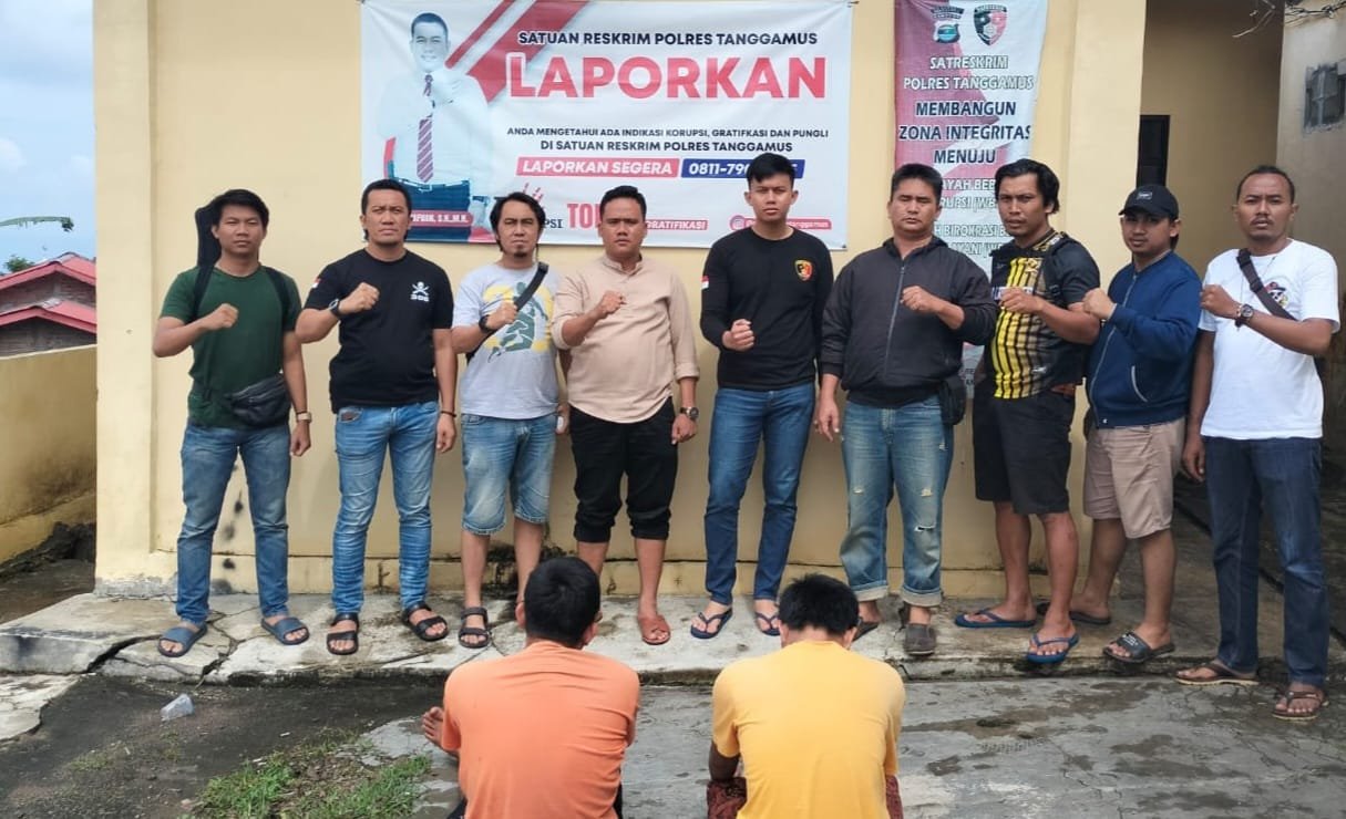 Tekab 308 Presisi Polres Tanggamus Lakukan Tindakan Tegas Terukur 2 DPO Curas