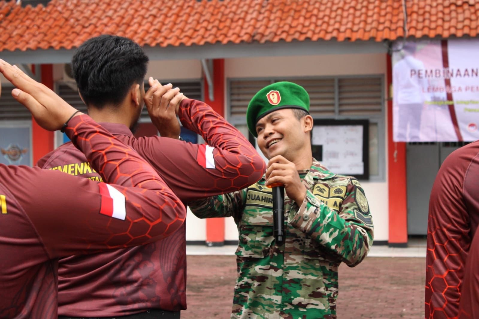 Perkuat Integritas Dan Disiplin Petugas, Lapas Kotaagung Gelar FMD Bagi Pegawai Bersama Kodim Tanggamus