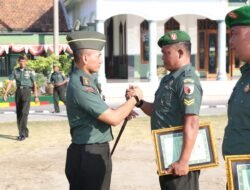 5 Personel Kodim Lamongan Pindah Tugas