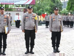 Empat Anggota Polsek Banda Alam Dapat Penghargaan Dari Kapolres Aceh Timur